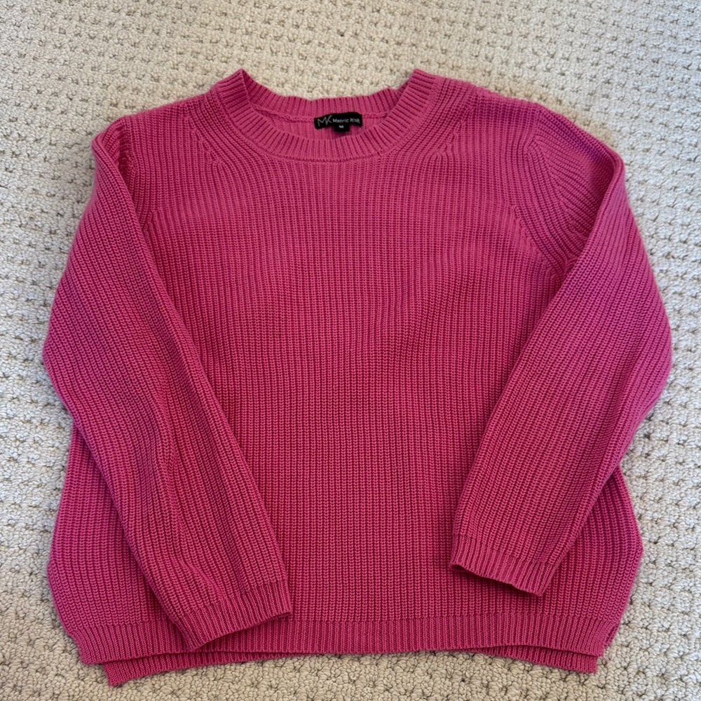Women's Pink 100% Cotton Sweatee